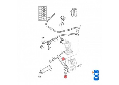 GM0131 90542572 MESETA INFERIOR IZQUIERDA CHEVROLET CORSA 1.6 00-06