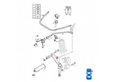 GM0130 90542573 MESETA INFERIOR DERECHA CHEVROLET CORSA 1.3 96-00