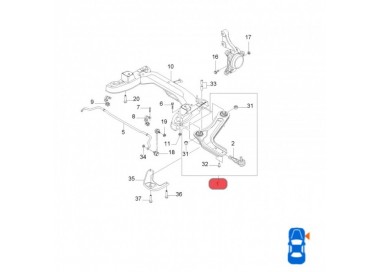 96268454 96268440 MESETA INFERIOR DERECHA DAEWOO NUBIRA 2.0  00-02