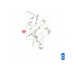 DA0127 96218397 MESETA INFERIOR IZQUIERDA DAEWOO ESPERO 2.0 90-97