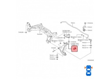 54570-5M000 54500-4M501 BUJE MESETA NISSAN ALMERA 1.6 06-08