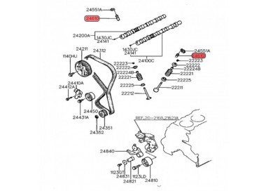 24610-33020  TAQUETES HYUNDAI SONATA 2.0 87-97