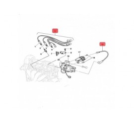 SPW020 NP1332 CABLES DE BUJIAS DAEWOO ESPERO 1.5 90-97