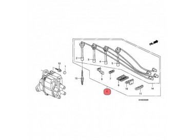 32722-PM3-010  CABLES BUJIA HONDA CIVIC 1.5 92-95