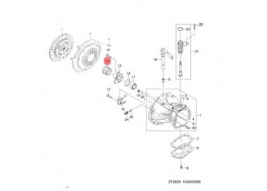 46854 90251210 COLLARIN DE EMBRAGUE DAEWOO NUBIRA 2.0 00-02