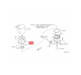 24014 22162-0M300 TAPA DE DISTRIBUIDOR NISSAN D21 2.4 96-07