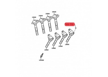 90919-02249  BOBINA TOYOTA SEQUOIA 4.7 1998-2007