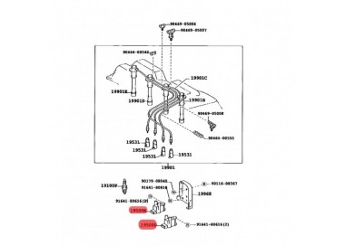 90919-02217  BOBINA TOYOTA HILUX 2.7 2001-2005