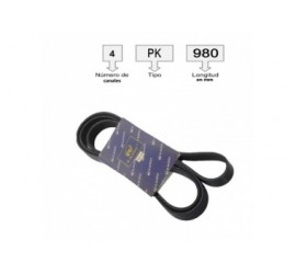 4PK635-I CORREA UNIVERSAL ACANALADA  4PK635