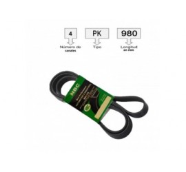 4PK0635 CORREA UNIVERSAL ACANALADA  4PK635