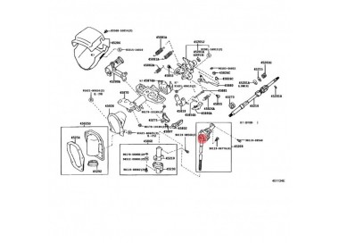 45290-60030 ST-1640 CRUCETA CAÑA DE DIRECCION TOYOTA PRADO 3.4 2000-2006