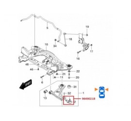 GM0147 96490218 MUÑON CHEVROLET OPTRA DESING/ADVANCE 09-11