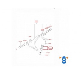 54530-02000 54530-02000 MUÑON HYUNDAI ATOS 1.1 03-14