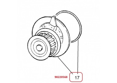 DA0149 90220568 BOMBA DE AGUA  DAEWOO ESPERO 2.0 90-97