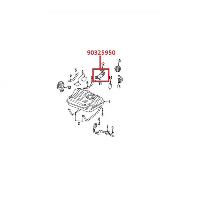 90325950 90325950 BOMBA GASOLINA DAEWOO ESPERO 1.5 90-97