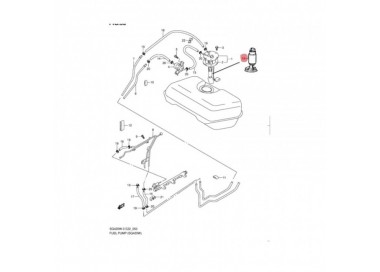 E2068 15100-65D70-000 BOMBA GASOLINA UNIVERSAL CHEVROLET GRAND VITARA 2.0 00-06