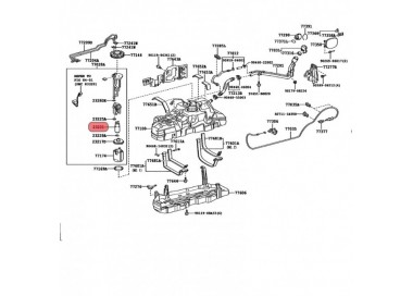 E2068 23220-31430 BOMBA GASOLINA UNIVERSAL TOYOTA 4RUNNER 10-19