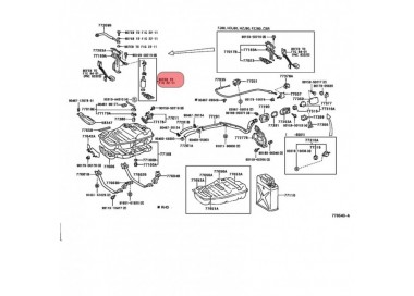 E2068 23221-66040 BOMBA GASOLINA UNIVERSAL TOYOTA AUTANA 4.5 98-07