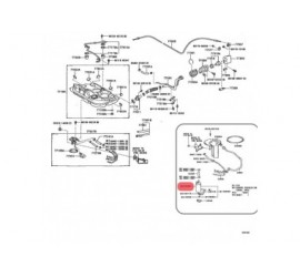 E2068 23220-74020 BOMBA GASOLINA UNIVERSAL TOYOTA  COROLLA 1.8 F.INYECTION 92-97