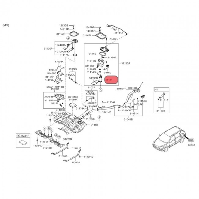 E2068 31111-0M000 BOMBA GASOLINA UNIVERSAL KIA SPORTAGE 2.0 10-15 E2068 31111-0M000 BOMBA GASOLINA UNIVERSAL KIA SPORTAGE 2.0 10-15