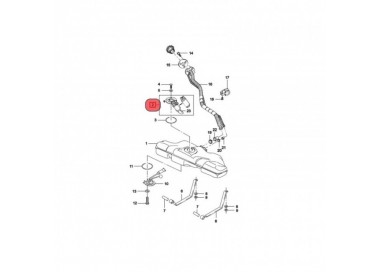 E2068 96350078 BOMBA GASOLINA UNIVERSAL DAEWOO ESPERO 1.5 90-97