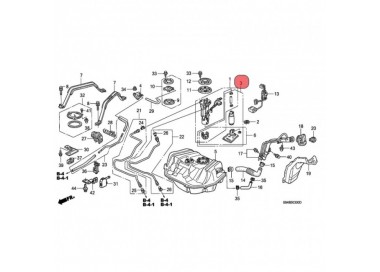 E2068 17040-S4K-P00 BOMBA GASOLINA UNIVERSAL HONDA ACCORD 2.3 98-02