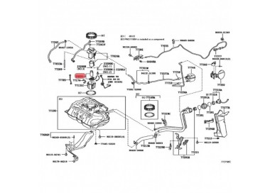 PG0106-A01175 23220-21131 BOMBA GASOLINA UNIVERSAL TOYOTA YARIS BELTA 1.5 07-13