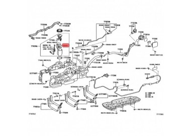 PG0106-A01175 23220-0P010 BOMBA GASOLINA UNIVERSAL TOYOTA FORTUNER 4.0 06-15