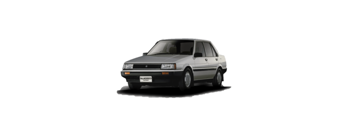1985-1989 1.6 4L AE82 4AL (86 Hp) COROLLA AVILA